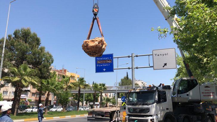 8 tonluk kayada Roma dönemine ait 'ayrılık' figürü G2