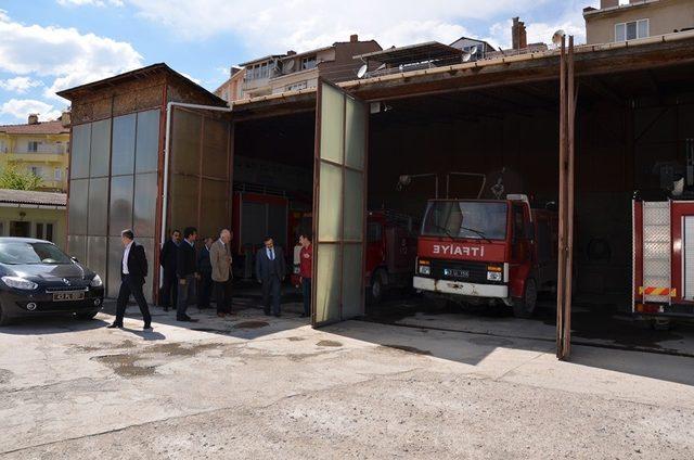 Belediye Başkanı Hüseyin Doğan yapılan çalışmaları yerinde inceledi