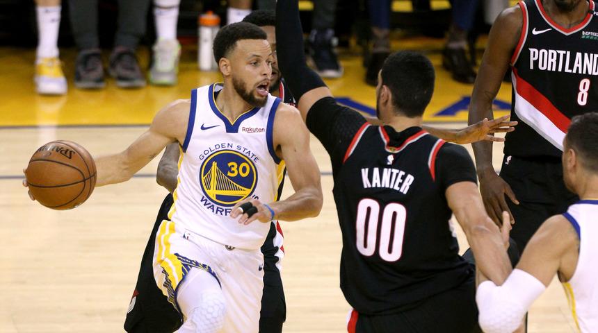 Golden State Warriors Batı Konferansı finaline hızlı başladı