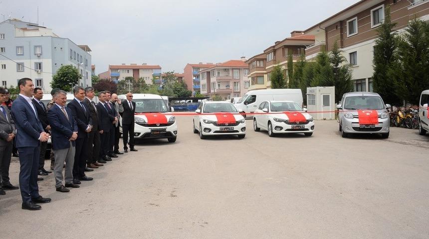 Balıkesir Polisi&rsquo;ne 6 yeni hizmet aracı