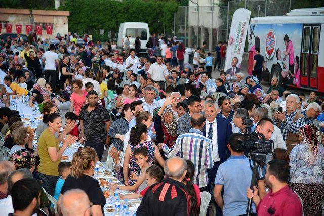 Belediye Evleri’nde 2 bin kişilik iftar