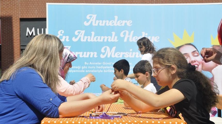 Annelerin hediyeleri Forum Mersin&rsquo;de hazırlandı