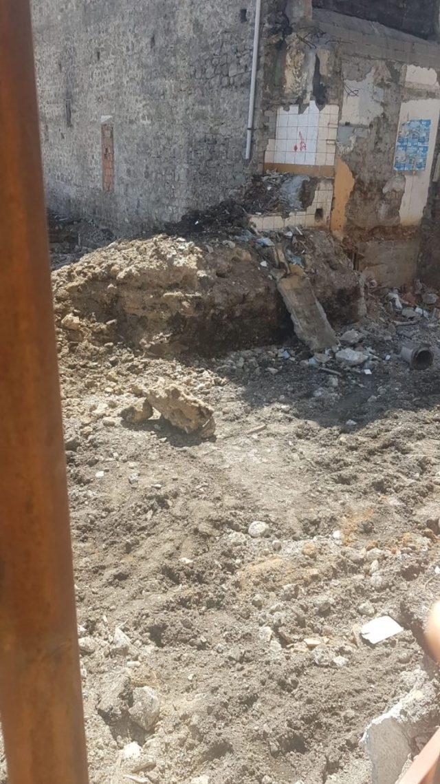 Mumhane’de kentsel dönüşüm kapsamındaki kazı çalışmaları durduruldu