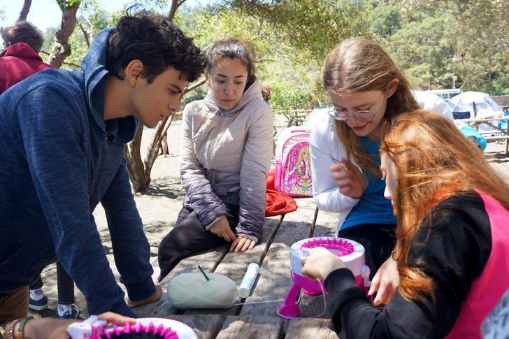 Öğrenciler, özel çocuklarla kamp yaptı G3