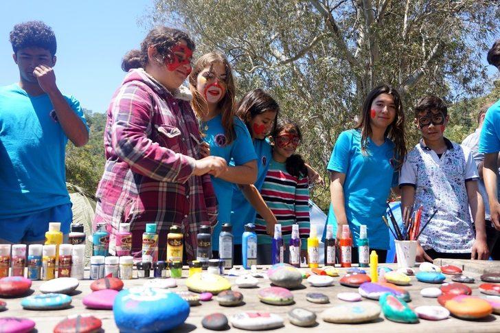 Öğrenciler, özel çocuklarla kamp yaptı G5