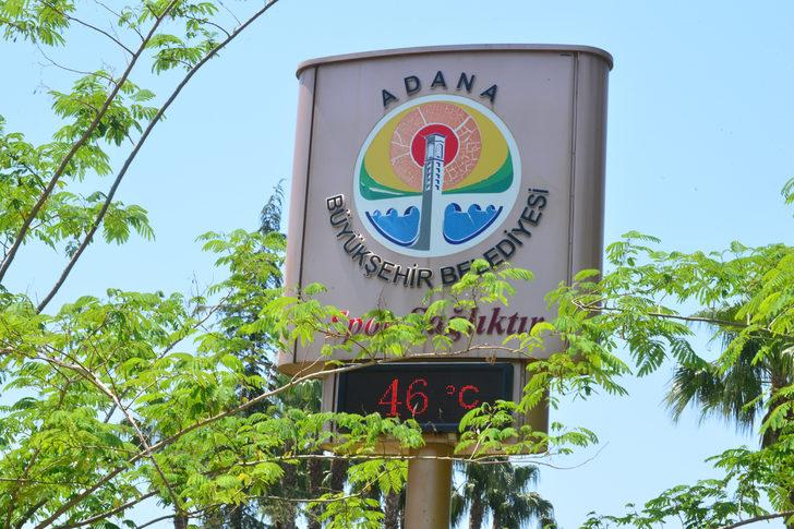 Adana'da termometreler 46 dereceyi gösterdi G4