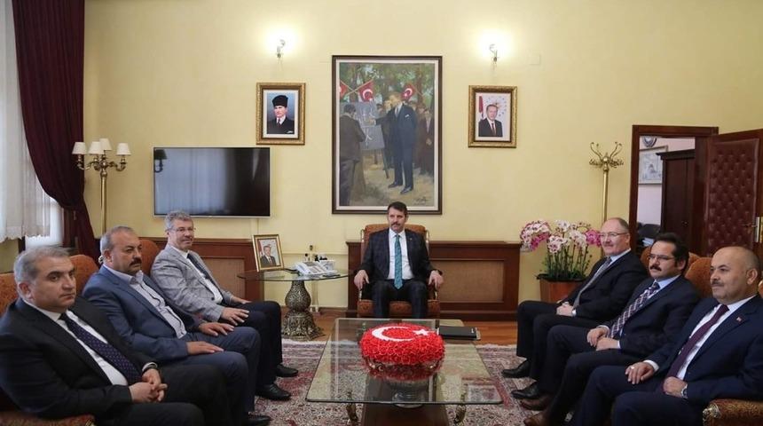 Kayseri Şeker heyetinden, Sivas Valiliği’ni ziyaret