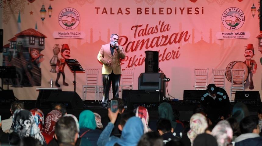 Talas&rsquo;ta Dursun Ali Erzincanlı gecesi