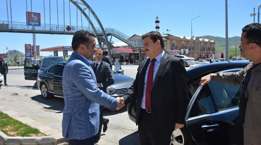 Vali Arslantaş&rsquo;tan Tercan Belediye Başkanı G&uuml;ltekin&rsquo;e ziyaret