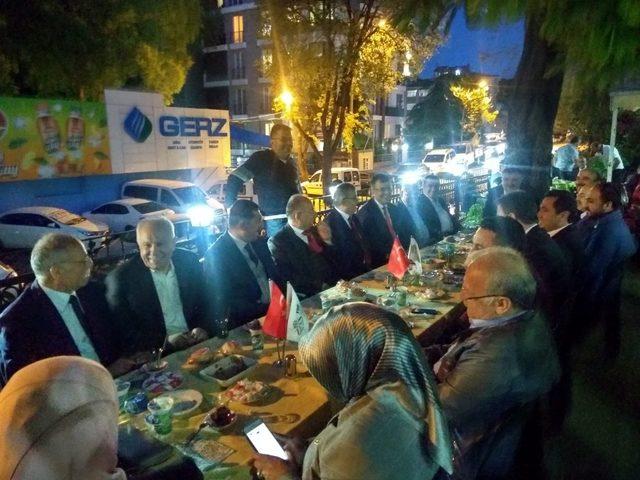 Baştan Çatal, Taşköprü Dernekler Federasyonu’nun iftarına katıldı