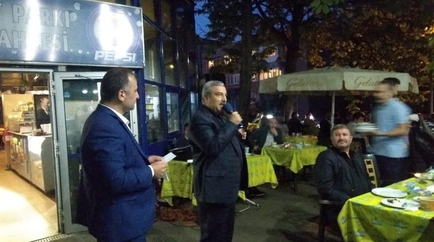 Baştan &Ccedil;atal, Taşk&ouml;pr&uuml; Dernekler Federasyonu&rsquo;nun iftarına katıldı