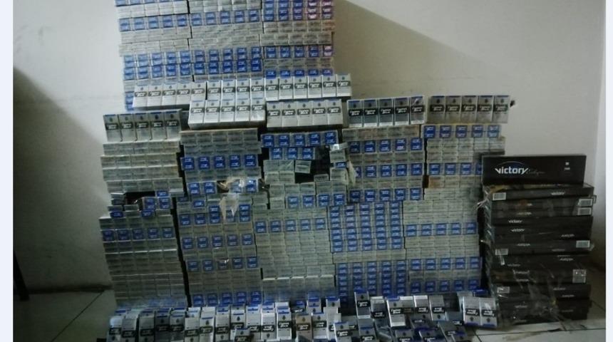 Gaziantap&rsquo;te 4 bin 190 paket ka&ccedil;ak sigara ele ge&ccedil;irildi