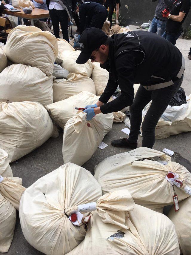 İstanbul'da 10 ton uyuşturucu imha edildi