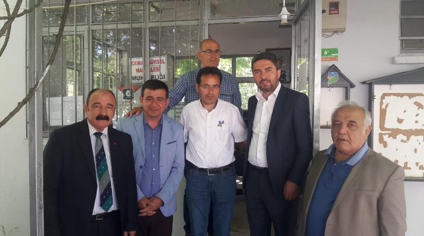 Kiraz&rsquo;dan muhtara hayırlı olsun ziyareti