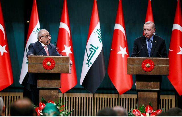 Erdoğan: Türkiye-Irak arasında askeri iş birliği ve güven anlaşmasının yapılmasına karar verdik