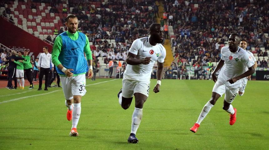 Akhisarspor'un golü sonrası olay