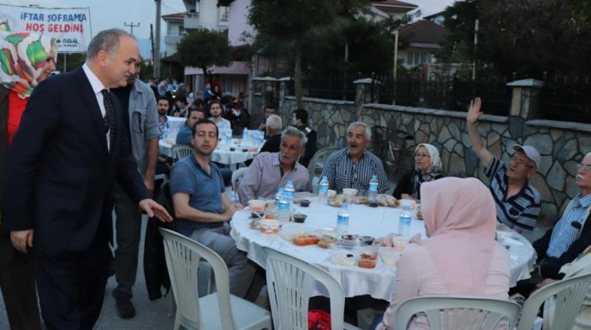 Mahalle iftarları Nusrettin Mahallesinde devam etti