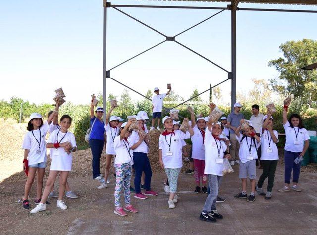 Antalya’da ’Lider Çocuk Tarım Kampı’ 2. gününde