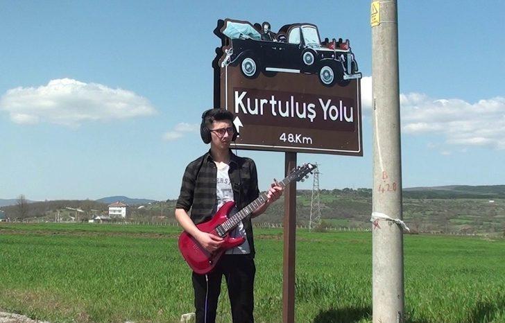 Öğretmen yazdı, öğrenciler klip çekip söylediler Son Dakika Haberler