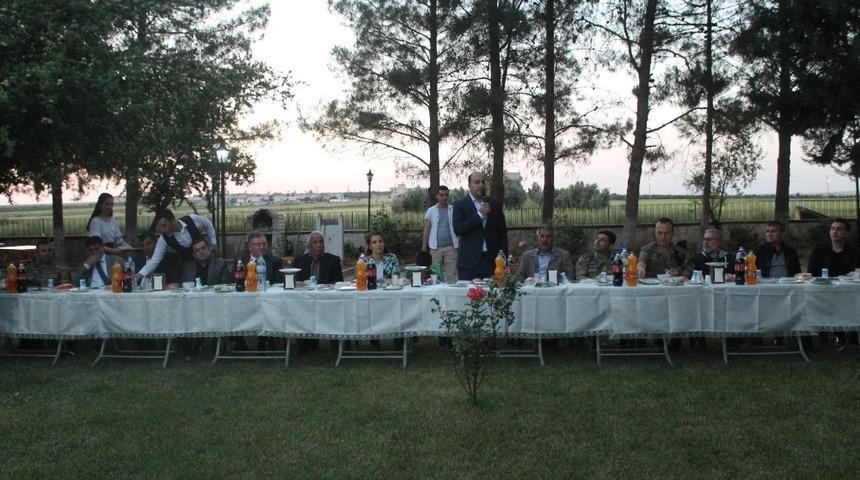 Kaymakam Duman&rsquo;dan şehit aileleri ve gazilere iftar