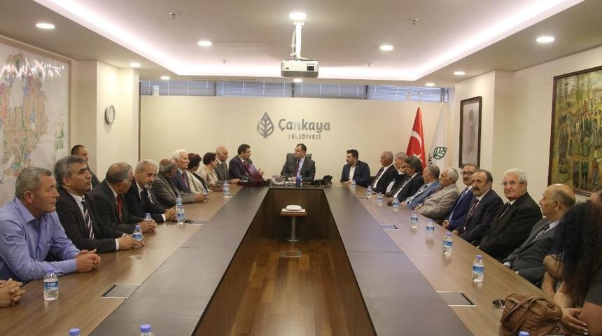 KARS-FED y&ouml;netiminden Taşdelen&rsquo;e ziyaret