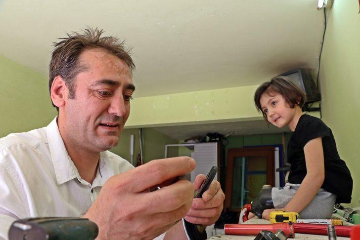  Kızı koşmak istedi, alüminyum doğrama ustası baba bakın ne yaptı G5