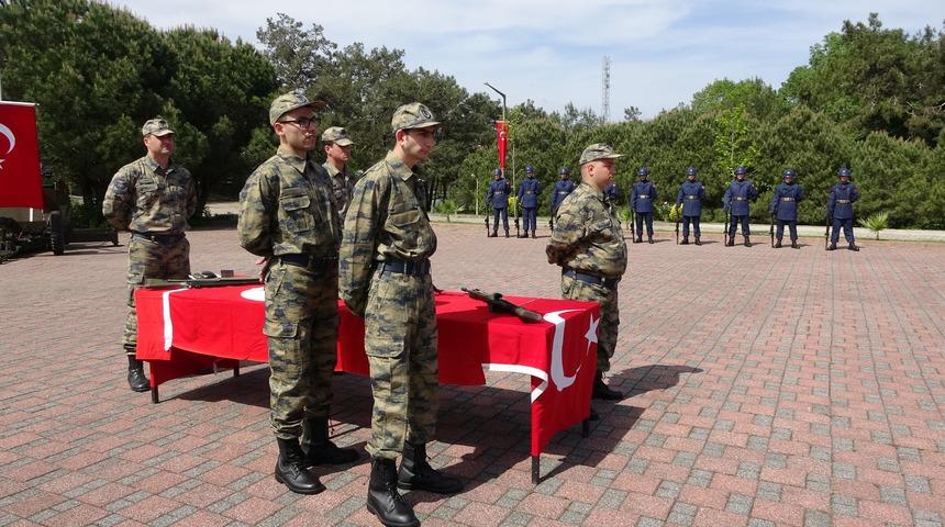 Şile&rsquo;de engellilerin "temsili askerlik" sevinci