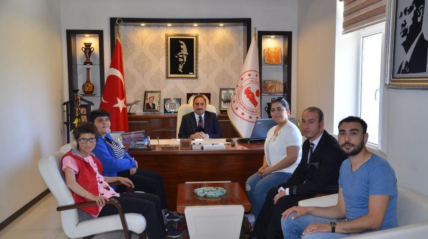 Kaymakam Demirkol’a ’Engelliler Haftası’ ziyareti