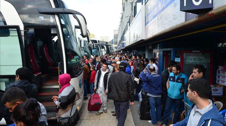 Bayram tatili için otobüs biletleri tükendi