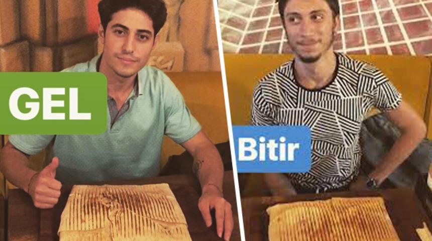 Bedava yemek için öyle bir iddianın altına giriyorlar ki! 