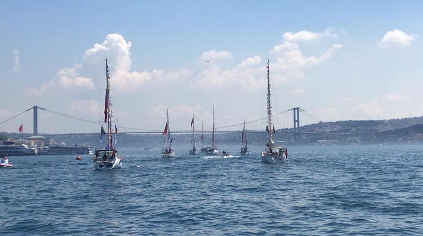 50 tekne Samsun&rsquo;a &ccedil;ıkarma yapacak