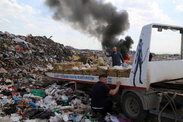 Silopi’de 994 kilogram kaçak muz imha edildi