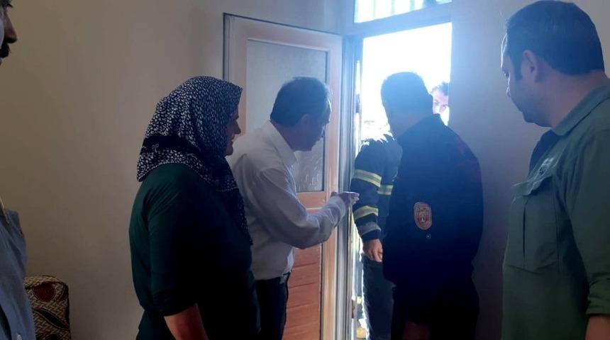 Başkan Kılın&ccedil; yangın yerinde