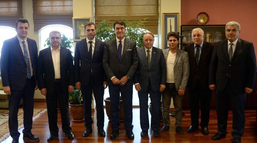 BESOB&rsquo;dan D&uuml;ndar&rsquo;a hayırlı olsun ziyareti