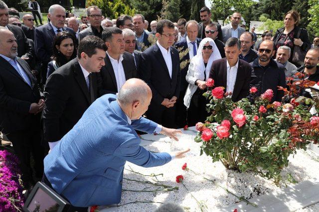 Mevlüt Aslanoğlu kabri başında anıldı