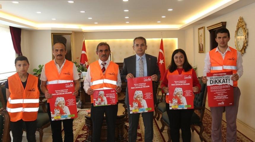 LÖSEV İl Temsilcisi Yılmaz, Kaymakam Pişkin’i ziyaret etti