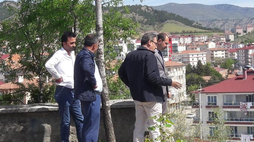 Başkan Kavaklıgil, 112 Acil Çağrı Merkezi inşaatını inceledi