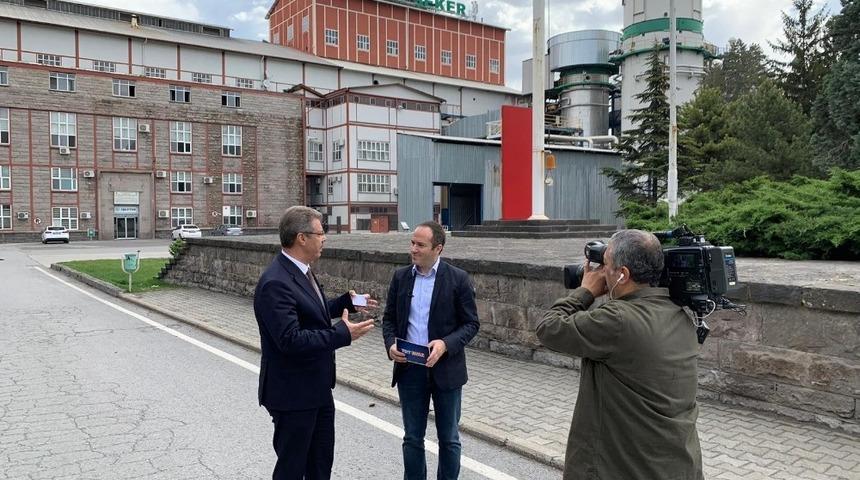 ’Vizyon Türkiye’ ekibi Kayseri Şeker’de