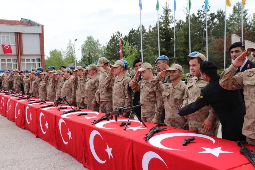 Engelli askerler i&ccedil;in yemin t&ouml;reni d&uuml;zenlendi