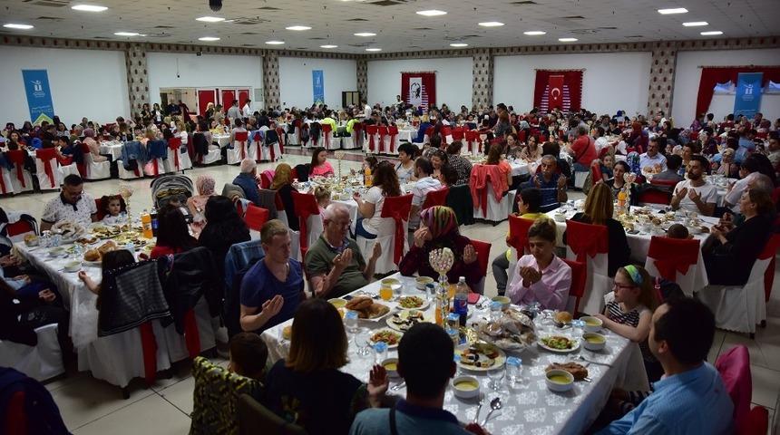 Başkan Ata&ccedil;, tekvandocularla iftarda buluştu