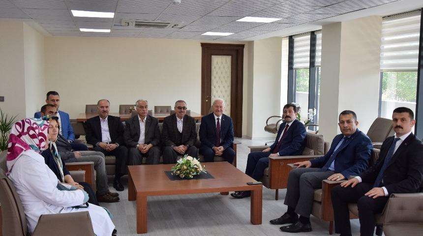 Vali Tavlı&rsquo;dan Lapseki&rsquo;ye ziyaret