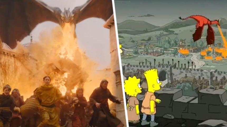 The Simpsons bu kez de Game of Thrones sürprizini tahmin etti!
