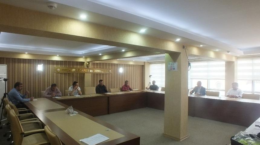 Kırşehir TSO&rsquo;da Mesleki Yeterlilik ve Belgelendirme Sınavı yapıldı