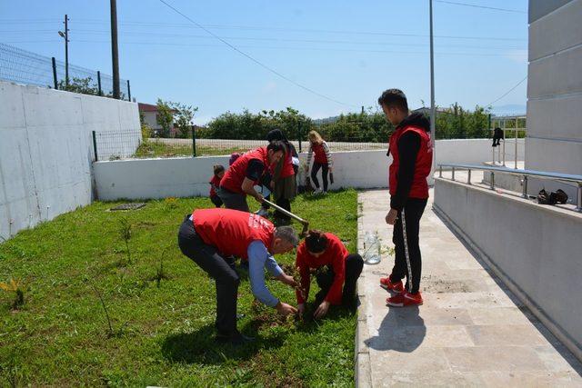 Sinop’ta 19 Mayıs’a özel 19 fidan