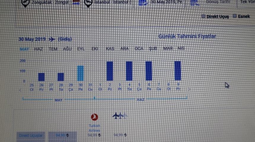 Vatandaşlardan uçak seferlerine büyük ilgi