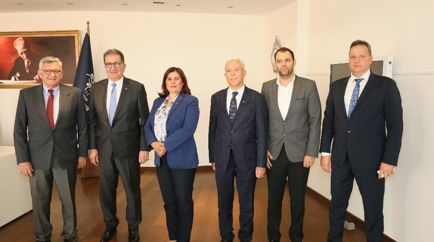 STB y&ouml;netimi, Başkan &Ccedil;er&ccedil;ioğlu&rsquo;nu ziyaret etti