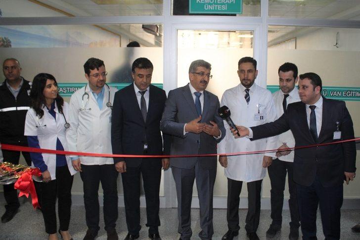 Van’da hastalar için kemoterapi ünitesi yeniden dizayn edildi G1
