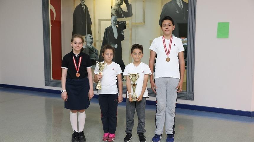 SANKO Okulları öğrencilerinin satranç başarısı