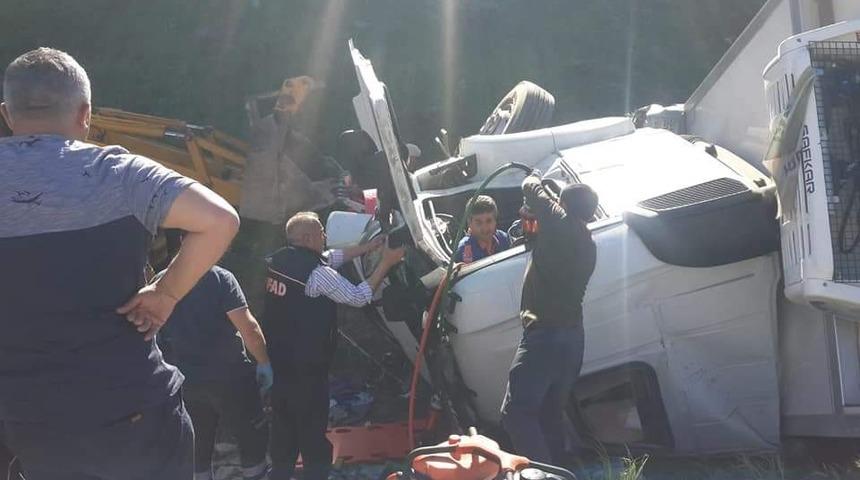 Tatvan’da trafik kazası: 2 yaralı