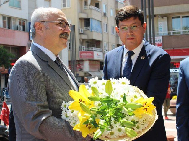 Vali Köşger’den Başkan Özcan’a hayırlı olsun ziyareti